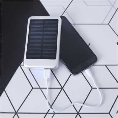 Logotrade advertising products photo of: Bask 4000 mAh solar power bank