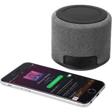 Logotrade promotional item picture of: Fiber 3W wireless charging Bluetooth® speaker