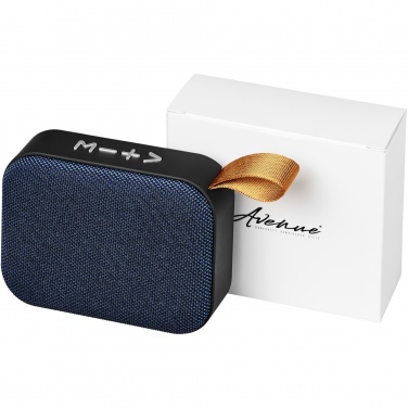 Logo trade promotional item photo of: Fashion fabric Bluetooth® speaker