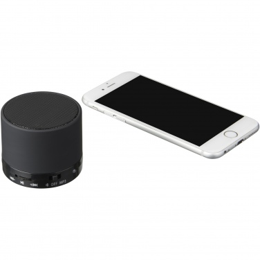 Logo trade promotional item photo of: Duck cylinder Bluetooth® speaker with rubber finish