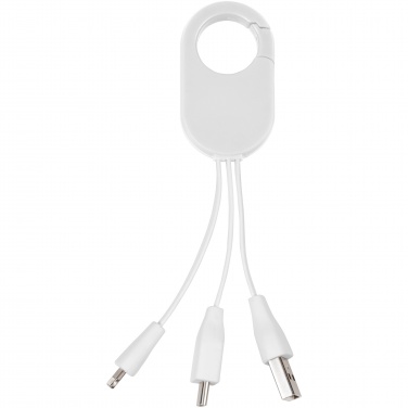 Logo trade promotional item photo of: Troop 3-in-1 charging cable