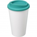 Americano® 350 ml insulated tumbler, White / Aqua