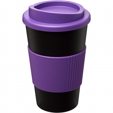 Logo trade promotional merchandise photo of: Americano® 350 ml insulated tumbler with grip