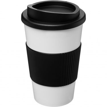 Logo trade promotional giveaway photo of: Americano® 350 ml insulated tumbler with grip