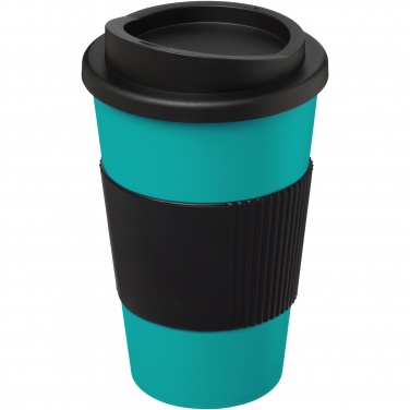 Logo trade promotional merchandise picture of: Americano® 350 ml insulated tumbler with grip