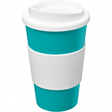 Logo trade promotional giveaways picture of: Americano® 350 ml insulated tumbler with grip