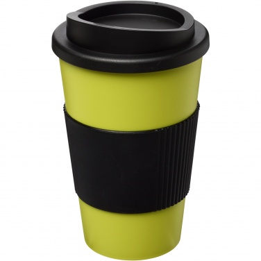 Logo trade promotional giveaways picture of: Americano® 350 ml insulated tumbler with grip