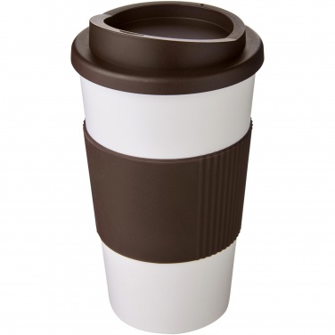 Logotrade corporate gift image of: Americano® 350 ml insulated tumbler with grip