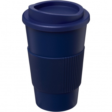 Logo trade corporate gifts image of: Americano® 350 ml insulated tumbler with grip