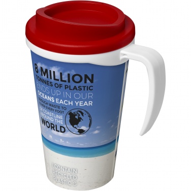 Logo trade promotional giveaways image of: Brite-Americano® grande 350 ml insulated mug