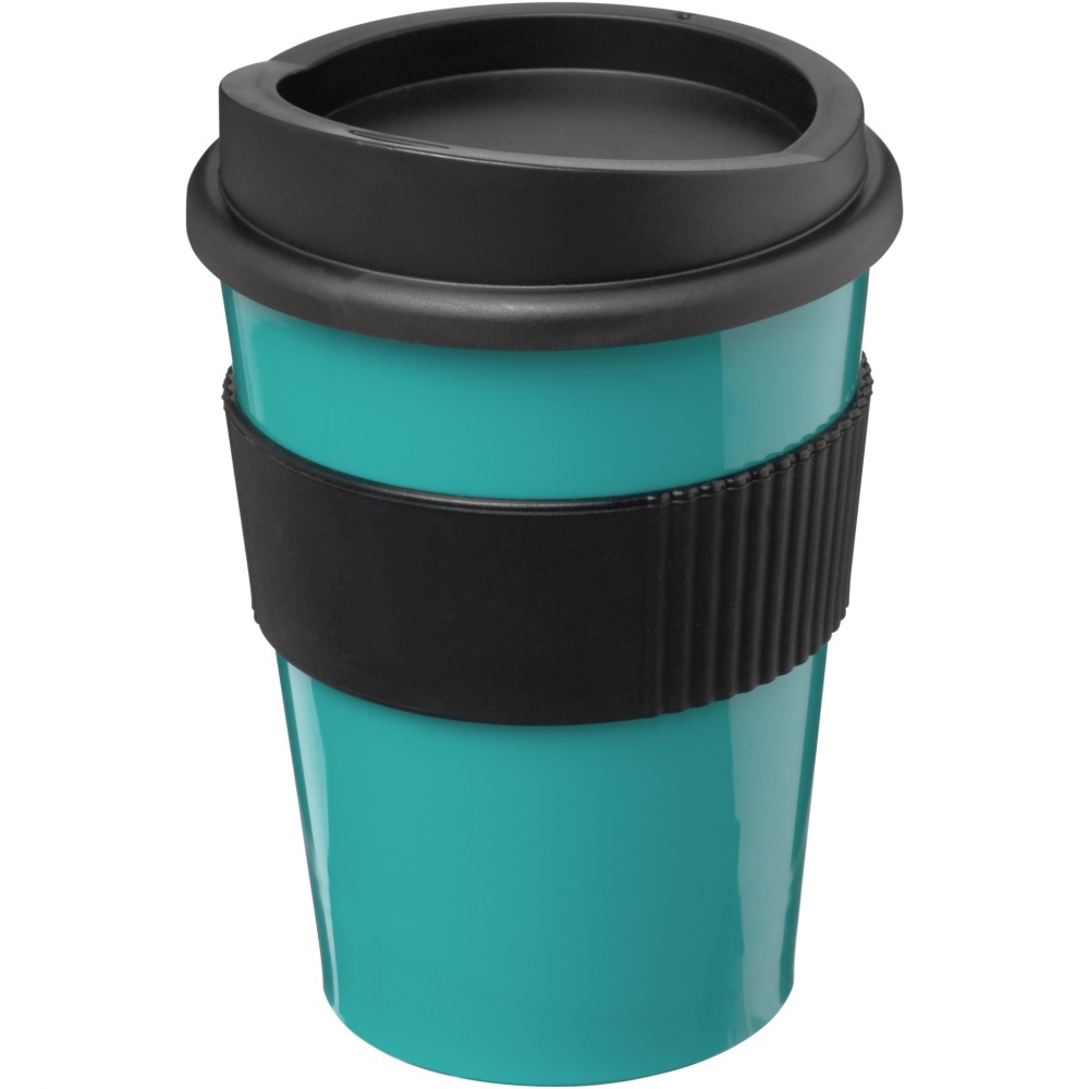 Logo trade promotional gift photo of: Americano® Medio 300 ml tumbler with grip