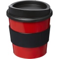 Americano® Primo 250 ml tumbler with grip, Red / Solid black