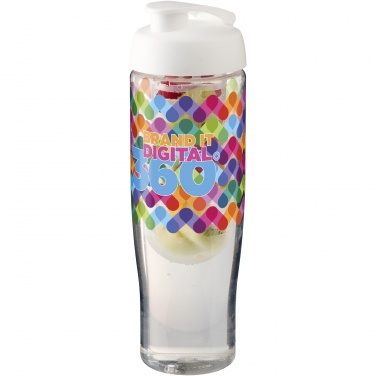 Logo trade business gift photo of: H2O Active® Tempo 700 ml flip lid sport bottle & infuser