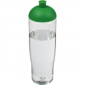 H2O Active® Tempo 700 ml dome lid sport bottle, Transparent / Green