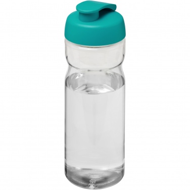 Logo trade business gifts image of: H2O Active® Base 650 ml flip lid sport bottle