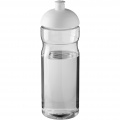 H2O Active® Base 650 ml dome lid sport bottle, Transparent / White