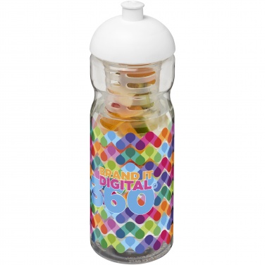 Logo trade promotional item photo of: H2O Active® Base 650 ml dome lid sport bottle & infuser