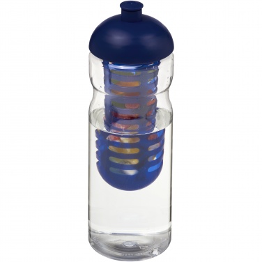 Logo trade promotional giveaways image of: H2O Active® Base 650 ml dome lid sport bottle & infuser