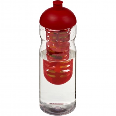 Logo trade advertising products picture of: H2O Active® Base 650 ml dome lid sport bottle & infuser