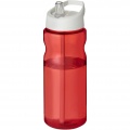 H2O Active® Base 650 ml spout lid sport bottle, Red / White