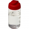 H2O Active® Bop 500 ml flip lid sport bottle, Transparent / Red