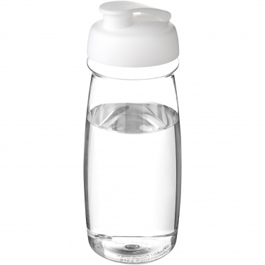 Logotrade promotional product image of: H2O Active® Pulse 600 ml flip lid sport bottle