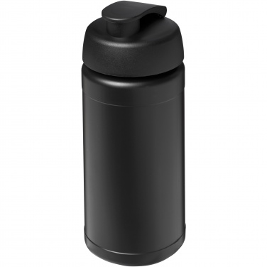 Logo trade promotional giveaways picture of: Baseline® Plus 500 ml flip lid sport bottle