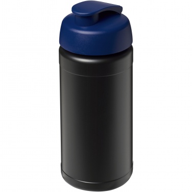 Logo trade promotional giveaways picture of: Baseline® Plus 500 ml flip lid sport bottle