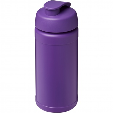 Logo trade promotional gifts image of: Baseline® Plus 500 ml flip lid sport bottle