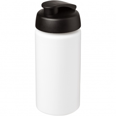 Logo trade promotional giveaway photo of: Baseline® Plus grip 500 ml flip lid sport bottle