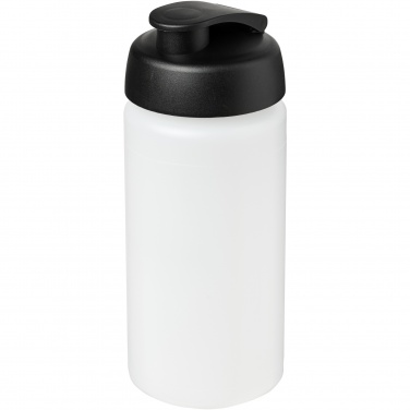 Logo trade advertising product photo of: Baseline® Plus grip 500 ml flip lid sport bottle