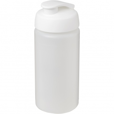 Logotrade advertising products photo of: Baseline® Plus grip 500 ml flip lid sport bottle