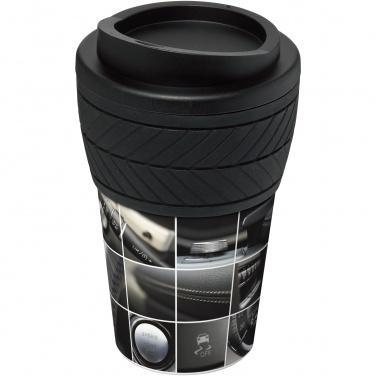 Logo trade business gift photo of: Brite-Americano® tyre 350 ml insulated tumbler