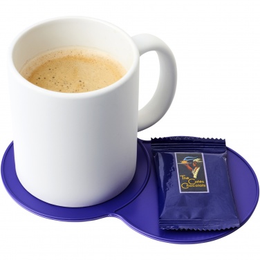 Logo trade advertising products image of: Sidekick plastic coaster