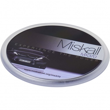 Logo trade promotional items picture of: Ellison round plastic coaster with paper insert