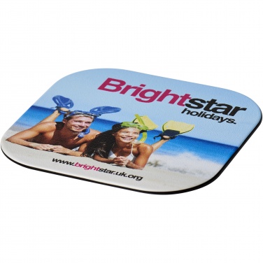 Logo trade promotional item photo of: Brite-Mat® square coaster