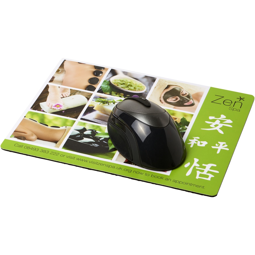 Logo trade promotional giveaway photo of: Q-Mat® rectangular mouse mat