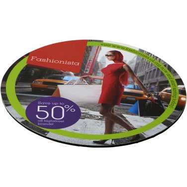 Logo trade promotional merchandise photo of: Q-Mat® round mouse mat