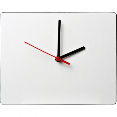 Logotrade promotional product picture of: Brite-Clock® rectangular wall clock