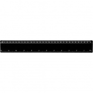 Logotrade advertising product image of: Terran 30 cm ruler from 100% recycled plastic