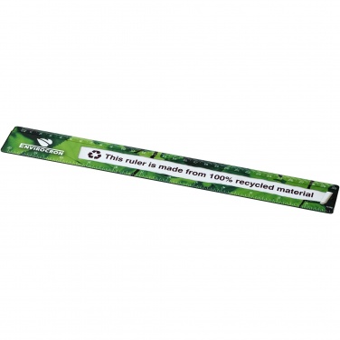 Logotrade advertising products photo of: Terran 30 cm ruler from 100% recycled plastic