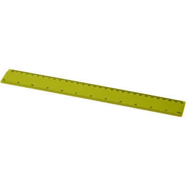 Logotrade promotional gift image of: Renzo 30 cm plastic ruler