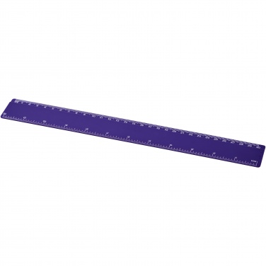 Logotrade promotional merchandise image of: Renzo 30 cm plastic ruler