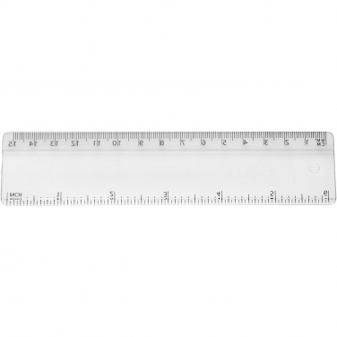 Logotrade promotional items photo of: Renzo 15 cm plastic ruler