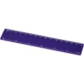 Renzo 15 cm plastic ruler, Purple