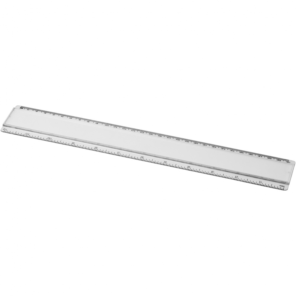 Logo trade promotional gifts image of: Ellison 30 cm plastic insert ruler