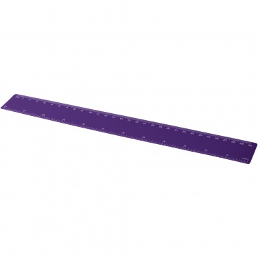 Logo trade promotional gifts image of: Rothko 30 cm plastic ruler