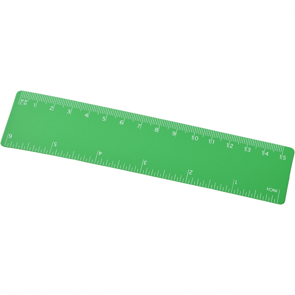 Logotrade promotional product picture of: Rothko 15 cm plastic ruler