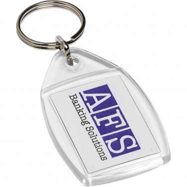 Logotrade corporate gift picture of: Rhombus keychain