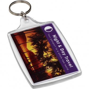 Logo trade promotional giveaways picture of: Orca L4 large keychain